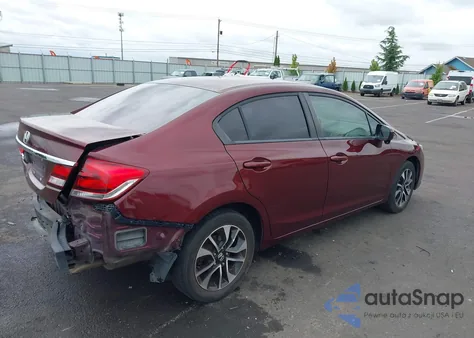 2014 Honda Civic Sedan Ex z USA, uszkodzony, nr VIN 19XFB2F83EE205453